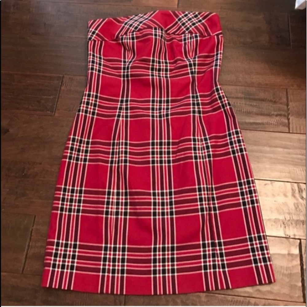 Classic plaid TH dress